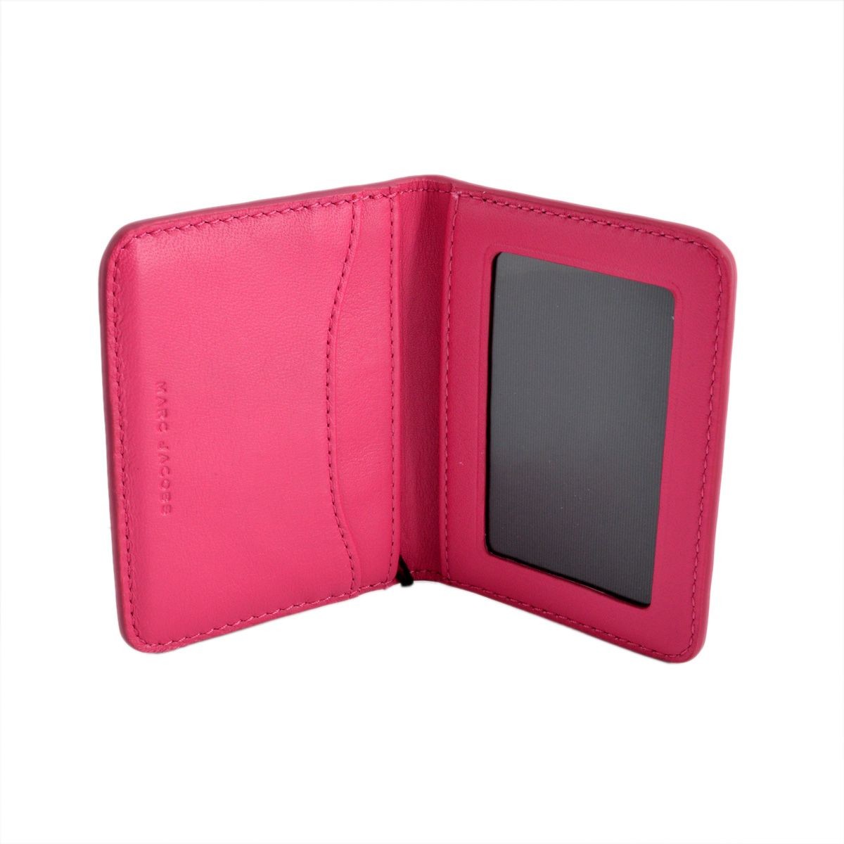 マークジェイコブス MARC JACOBS M0008124 658 Begonia キャンディリボン パスケース カード・定期入れ Bow Train Pass Case