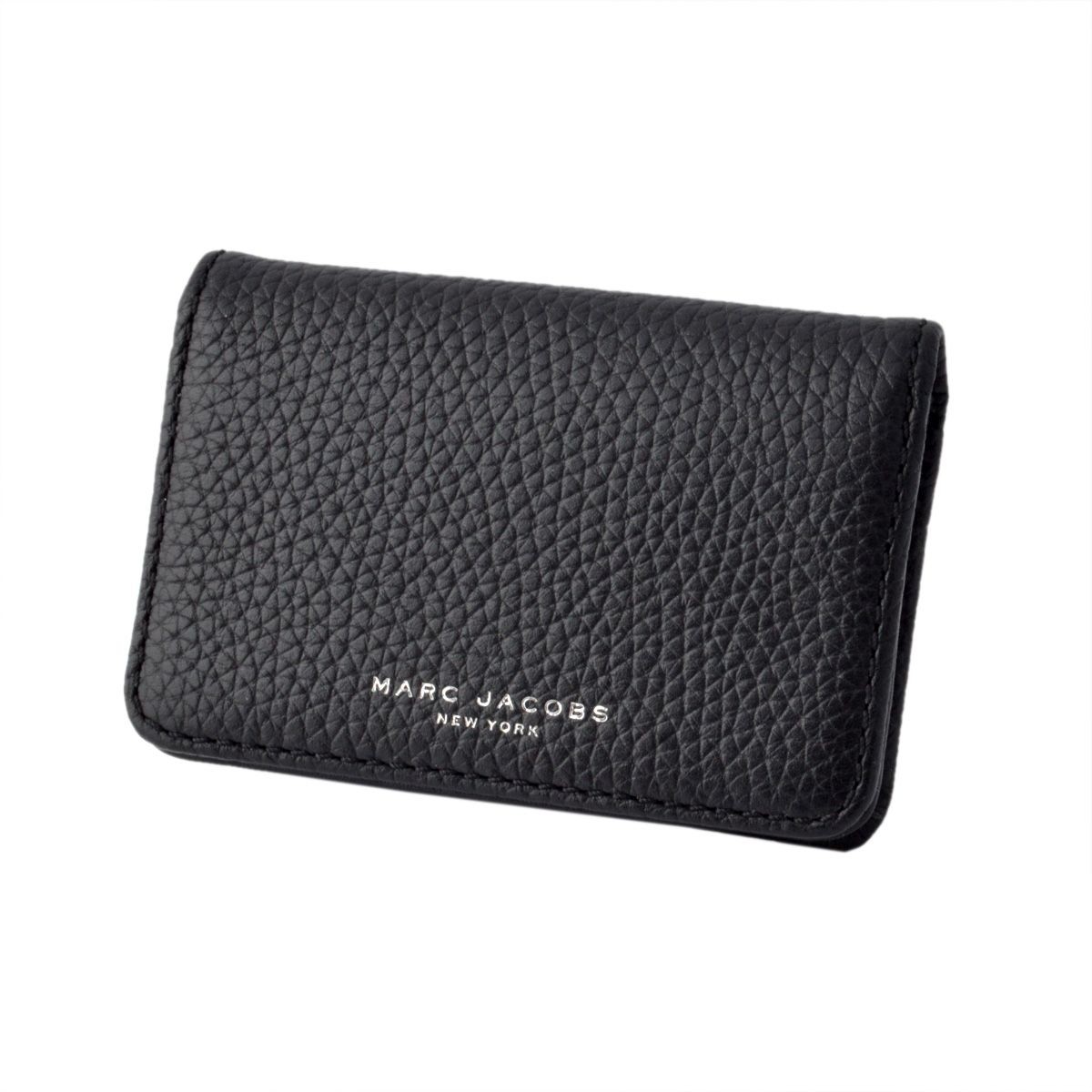 マークジェイコブス MARC JACOBS M0008854-001 Black カードケース 名刺入れ Gotham Business Card Case