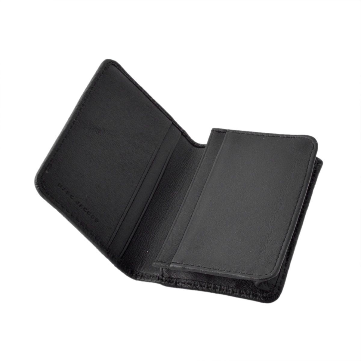 マークジェイコブス MARC JACOBS M0008854-001 Black カードケース 名刺入れ Gotham Business Card Case