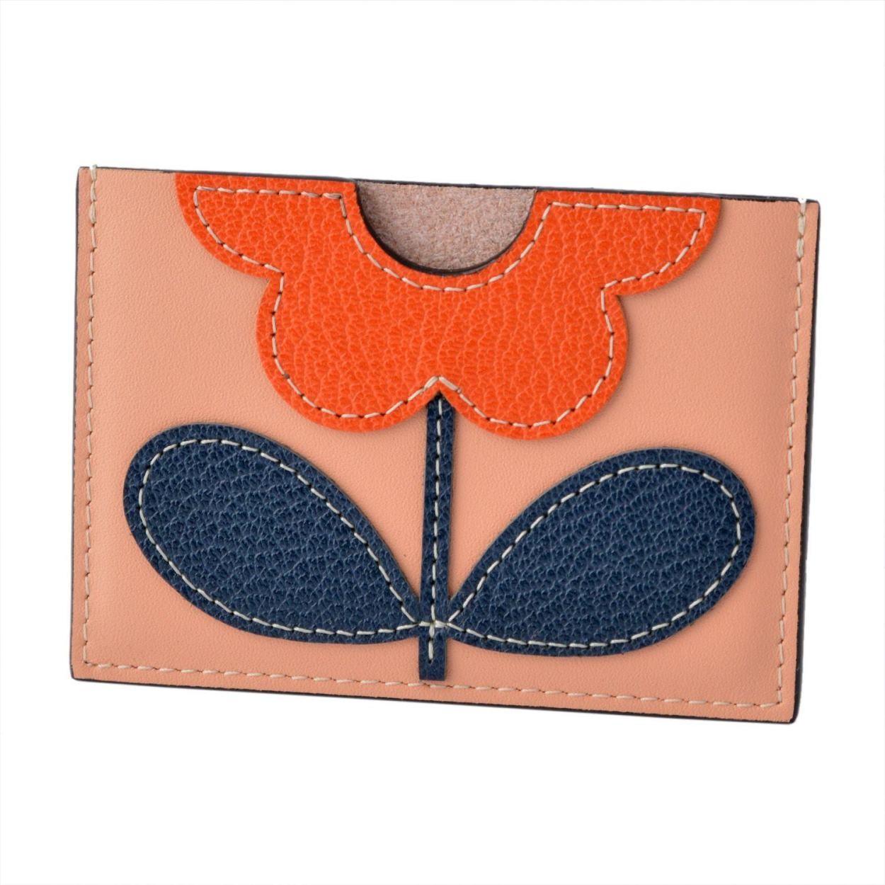 オーラカイリー Orla Kiely 17SBGFL111 Marshmallow カードケース 名刺入れ GIANT FROWER Card Holder