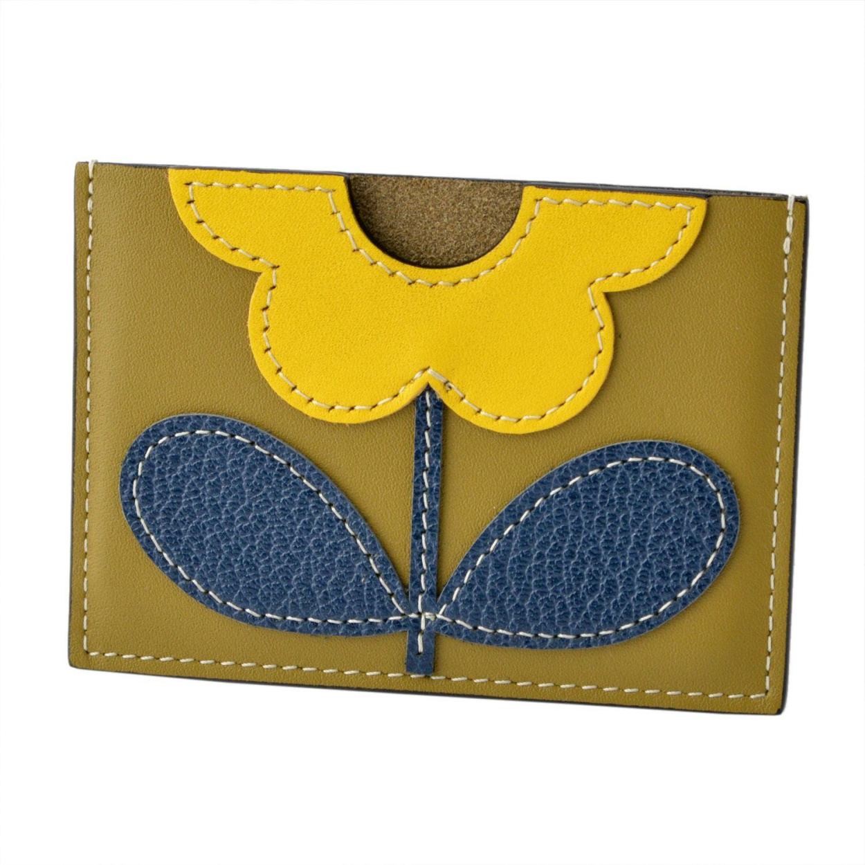 オーラカイリー Orla Kiely 17SBGFL111 Moss カードケース 名刺入れ GIANT FROWER Card Holder