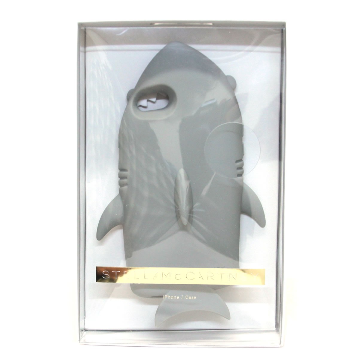 ステラマッカートニー STELLA McCARTNEY 469956 W9591 1030 シャーク サメモチーフ  アイフォン7専用ケース スマートフォンカバー I-Phone 7 Shark