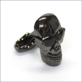ポールスミス Dressed Skull Cufflinks メンズ カフスボタン スカルモチーフ ガンメタル ≪2013AW≫ AJXA CUFF SKULL 2Z