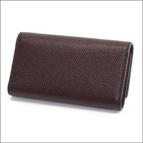 バリー BANTOS 146 AUBERGINI MAN/BARK 14 4連キーケース 型押しカーフ