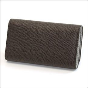 バリー BANTOS 161 BARK 14/MOUSSE 14 4連キーケース 型押しカーフ
