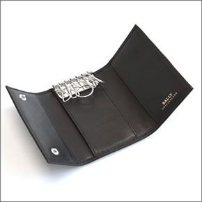 バリー TUTO 290 BLACK 6連キーケース カーフ