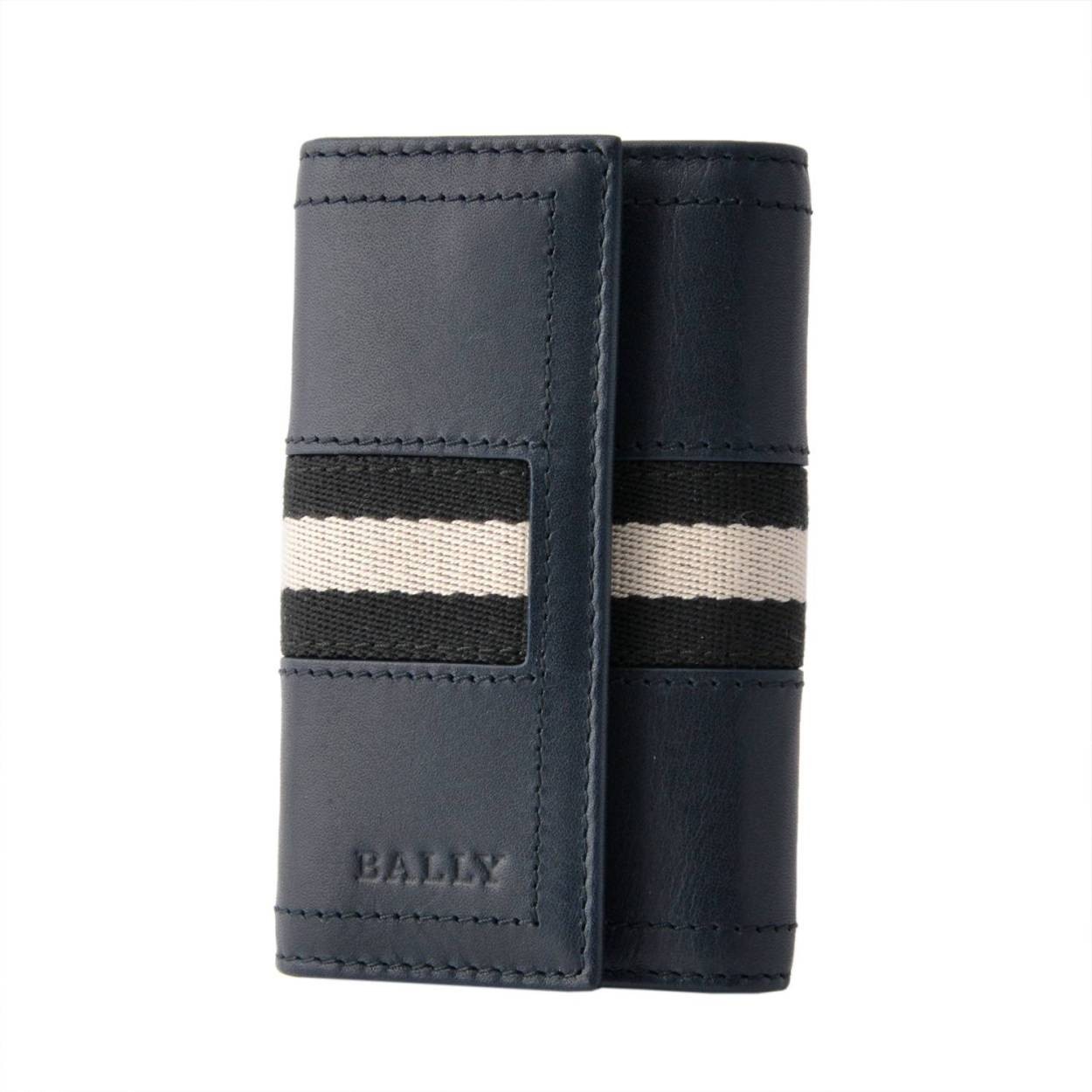 バリー BALLY TUTO 517 6200265 メンズ バリーストライプ 6連 キーケース