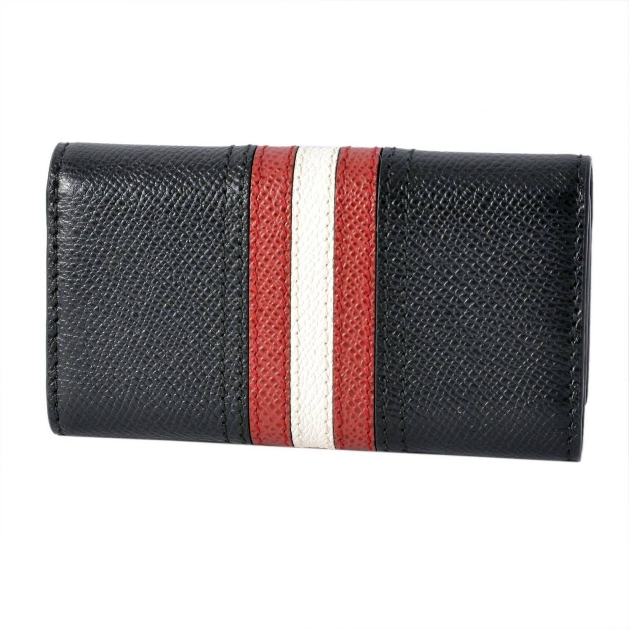 バリー BALLY TALTOS.LT 10 6218043 バリーストライプ 4連 キーケース