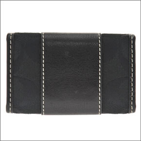 【COACH】コーチ ペネロピシグネチャー 6連キーケース ブラック/ブラック 42185 SBKBK