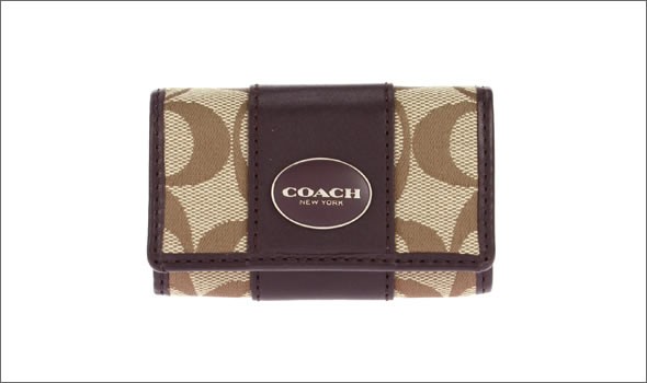 コーチ ≪取り寄せ商品≫LEGACY レガシー シグネチャー キャンバス  6連 キーケース 48662/SKHMA