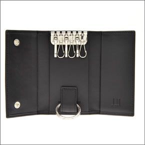 ダンヒル SIDECAR BLACK メンズ 6連 キーケース ブラック QD5020