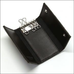 エンポリオアルマーニ  ロゴ織り メンズ 6連キーケース YEMG68 YCF04 86156