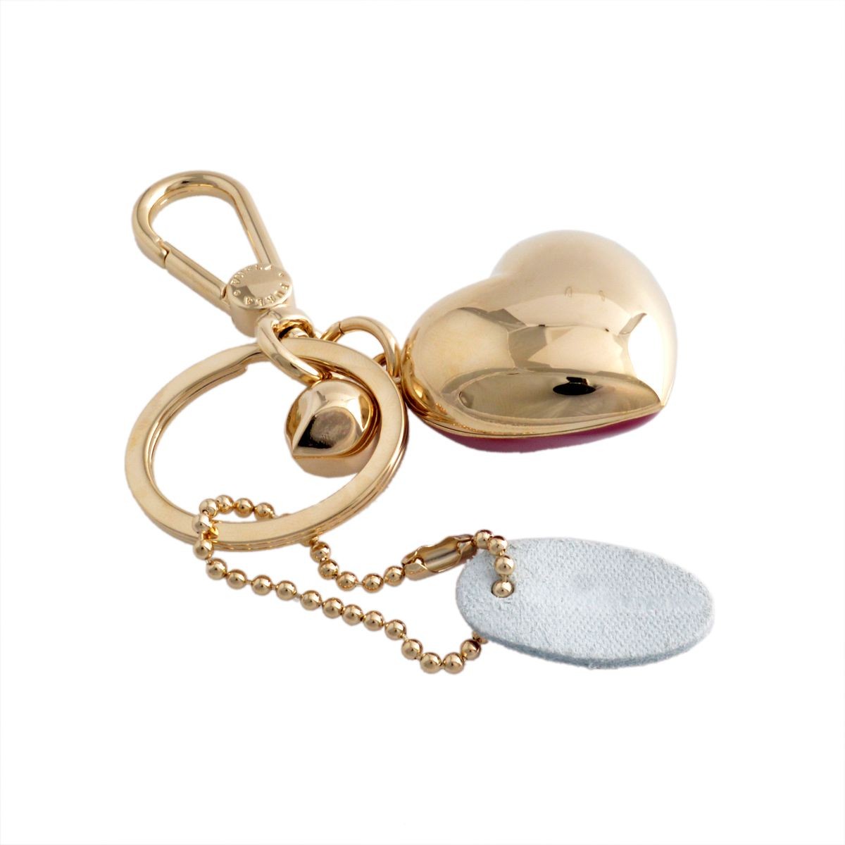 フルラ FURLA 828882 RH95 MES LAMPONE ハート 3D キーリング バッグチャーム 3D KEYRING CUORE PICCOLO