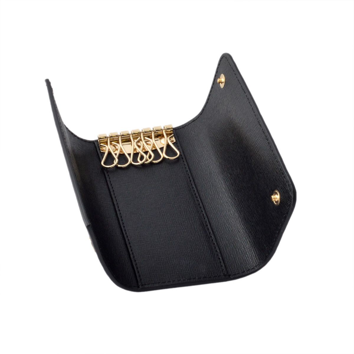 フルラ FURLA 833241 RJ09 B30 ONYX バビロン 6連 キーケース BABYLON KEYCASE LUNGO