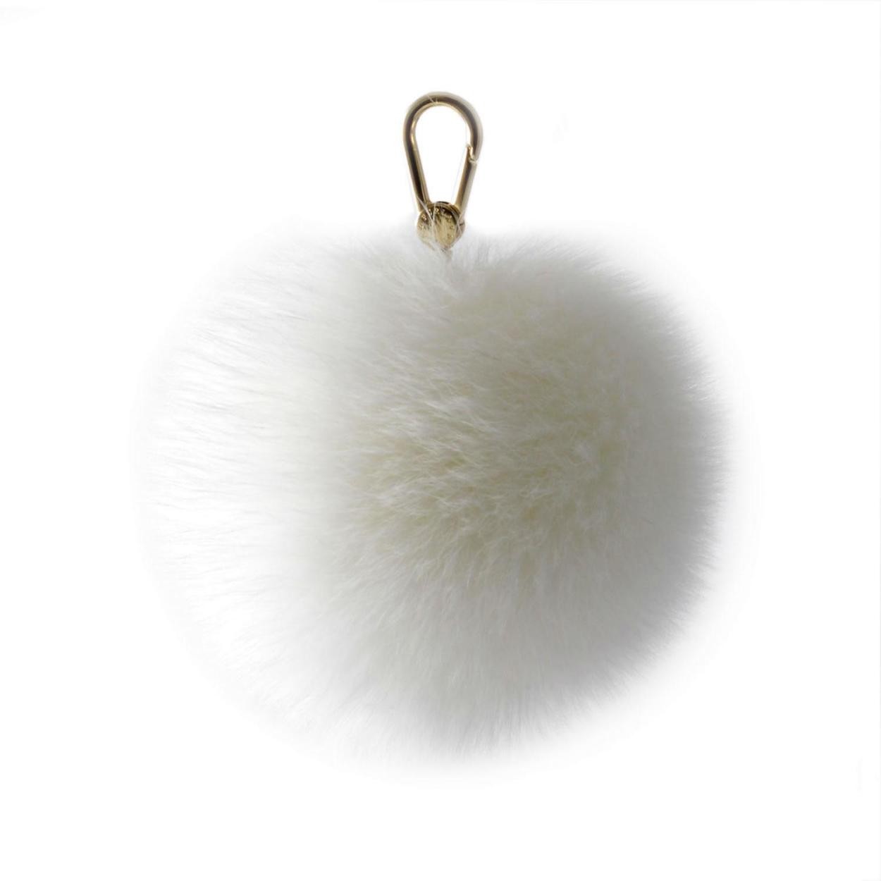 フルラ FURLA 790216 PETALO RI89 PZ0 バッブル ファー キーリング バッグチャーム BUBBLE KEYRING PON PON MONOCOL