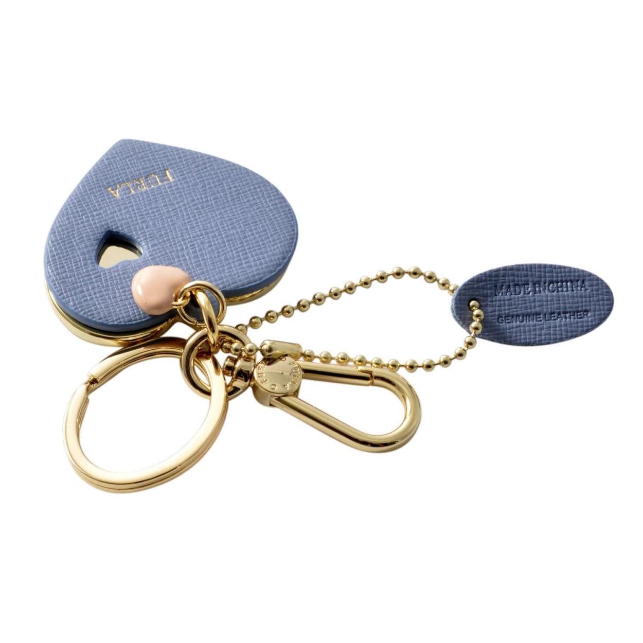 フルラ FURLA 904981 TEMPESTA RG57 MTS ハートモチーフ キーリング バッグチャーム VENUS KEYRING DOPPIO CUORE