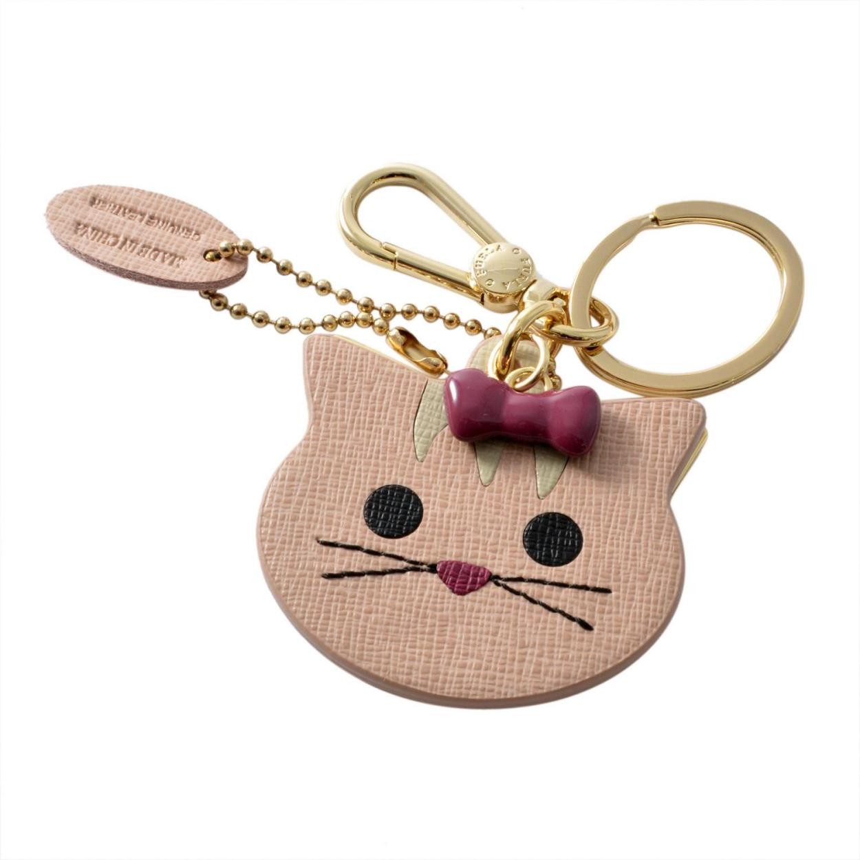 フルラ FURLA 905019 MOONSTONE RN45 MTS 猫モチーフ キーリング バッグチャーム VENUS KEYRING CAT