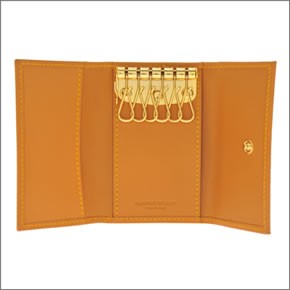 ハンティングワールド BATTUE ORIGIN バチュー オリジナル 6連キーケース カードケース グリーン 142 10A GREEN