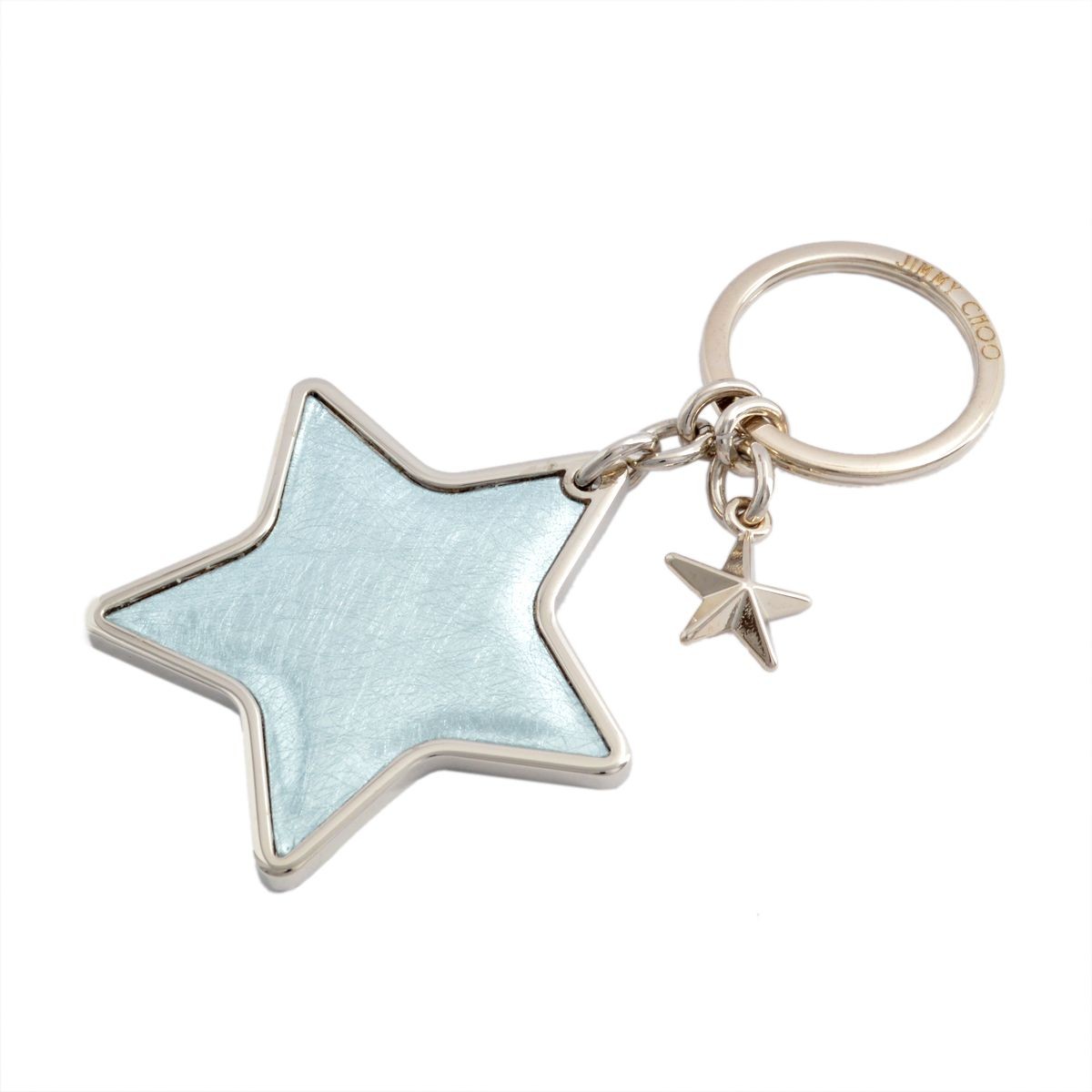 ジミーチュウ JIMMY CHOO STELLINA/ETZ 161 MALIBU スター キーホルダー キーリング バッグチャーム