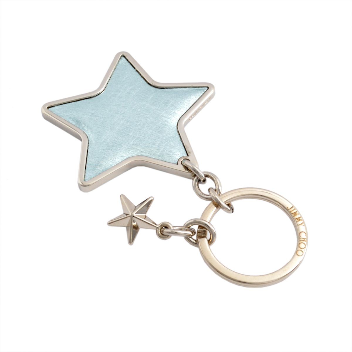 ジミーチュウ JIMMY CHOO STELLINA/ETZ 161 MALIBU スター キーホルダー キーリング バッグチャーム