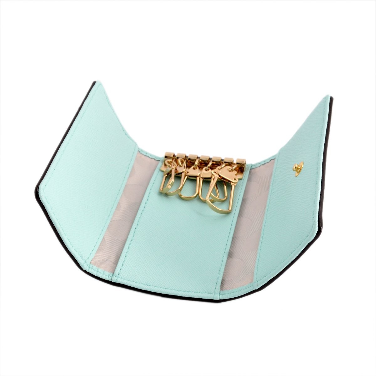 ケイトスペード Kate Spade PWRU4039 428 Grace Blue 6連キーケース Cedar Street Jax