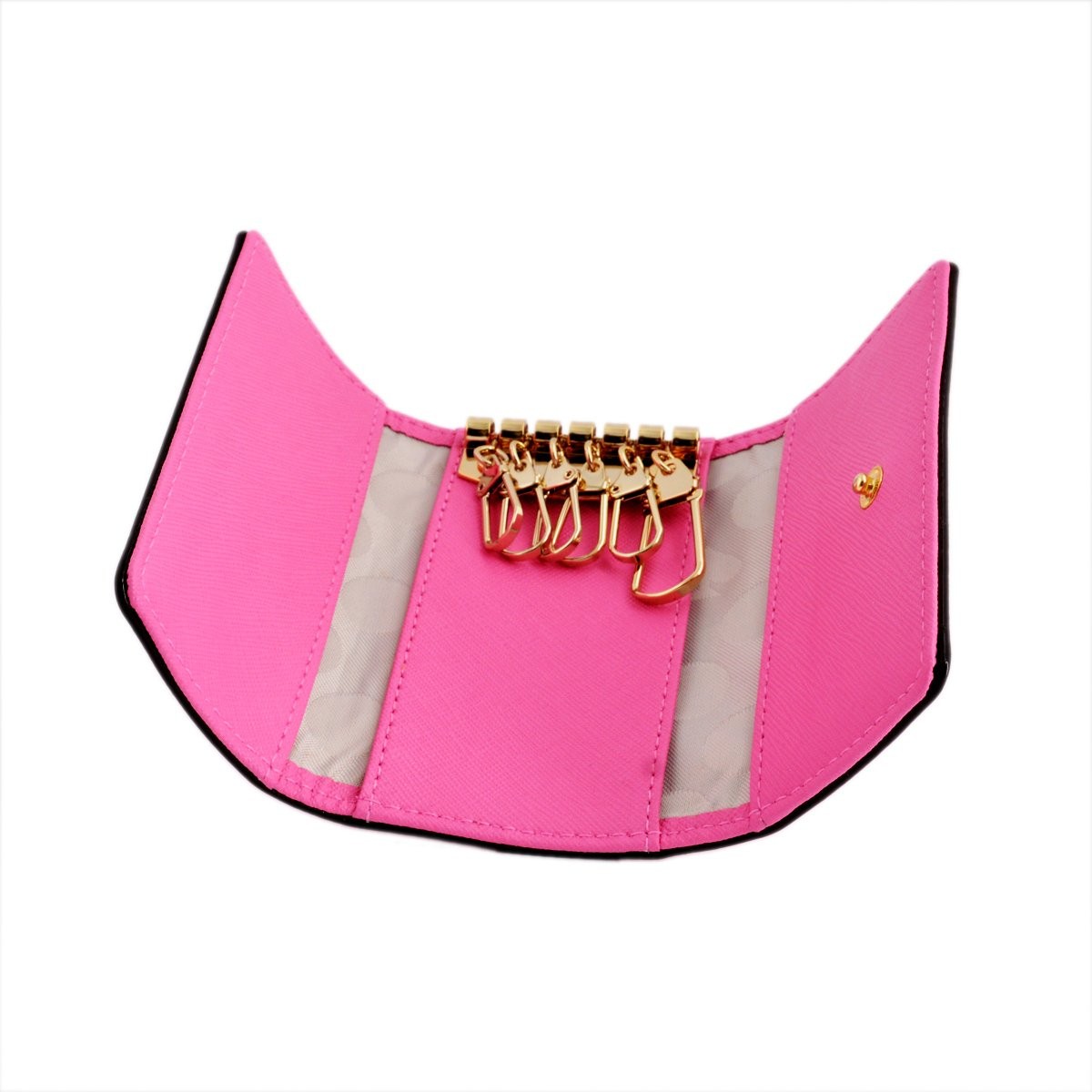 ケイトスペード Kate Spade PWRU4039 679 Rouge Pink 6連キーケース Cedar Street Jax