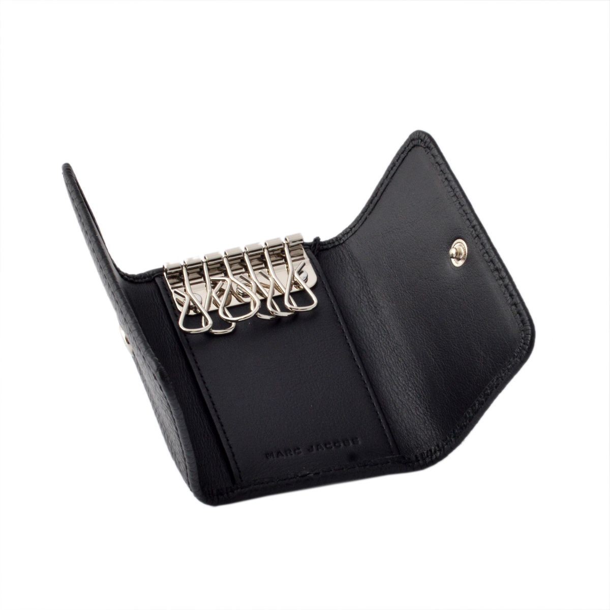 マークジェイコブス MARC JACOBS M0008853-001 Black 6連 キーケース Gotham Key Case