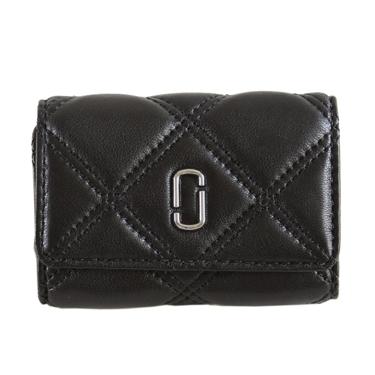 マークジェイコブス MARC JACOBS M0012088-001 Black ダブルJロゴ キルティングステッチ  6連 キーケース Double J Matelasse Key Case