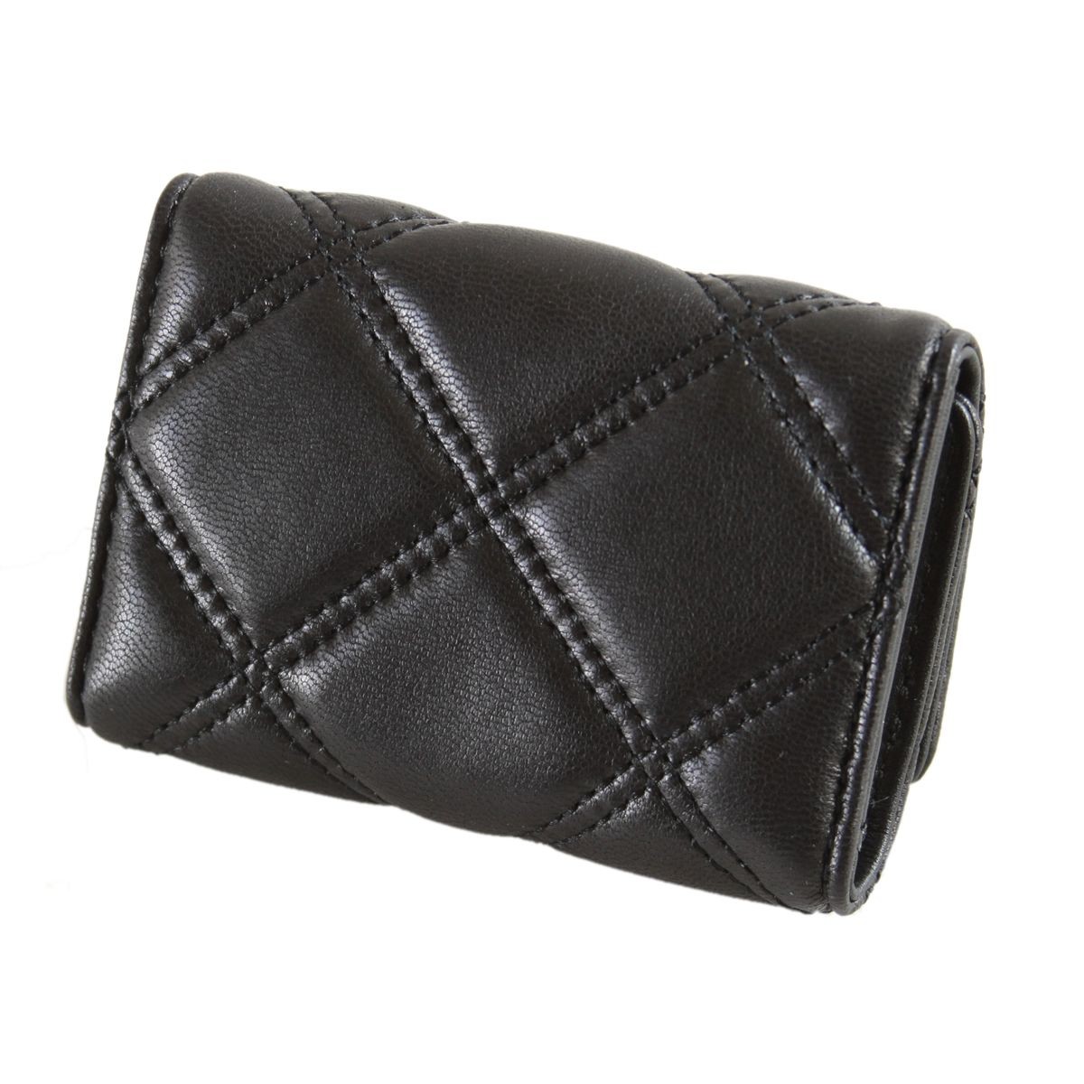 マークジェイコブス MARC JACOBS M0012088-001 Black ダブルJロゴ キルティングステッチ  6連 キーケース Double J Matelasse Key Case