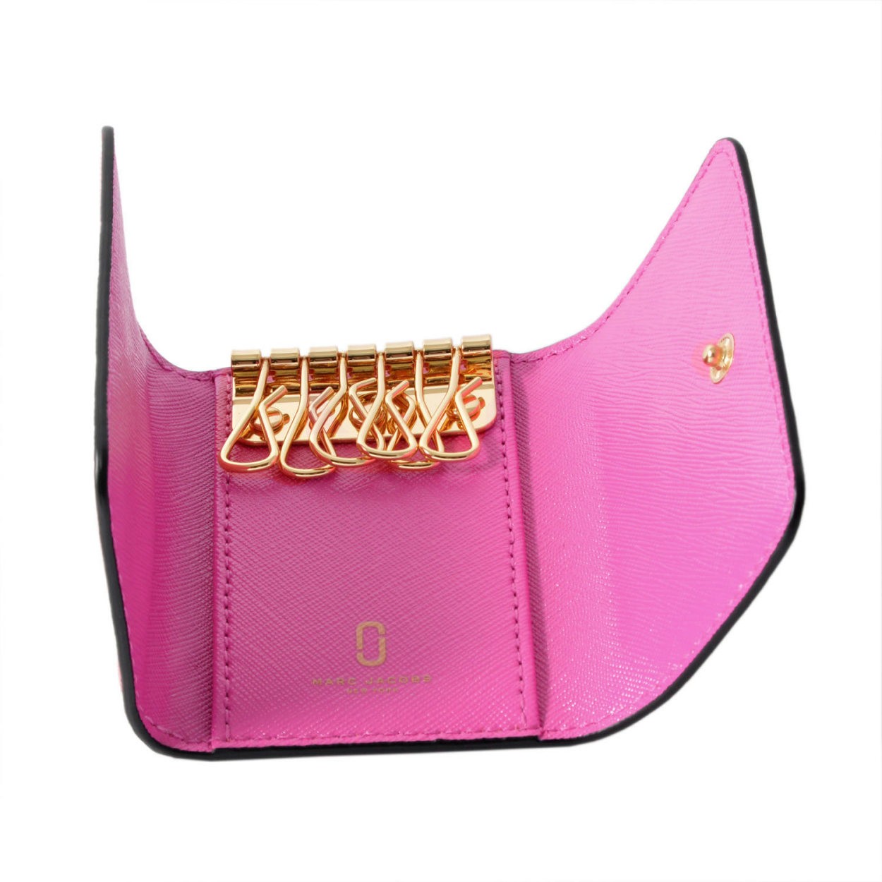 マークジェイコブス MARC JACOBS M0013358-639 Hibiscus Multi ダブルJロゴ スナップショット カラーブロック 6連 キーケース Snapshot