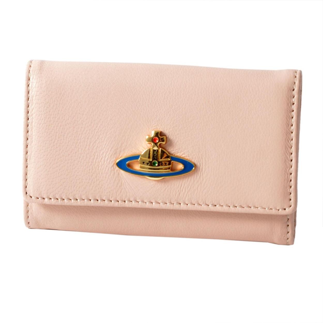 ヴィヴィアン ウエストウッド Vivienne WestWood P.FOGLIO 720V NAPPA NUDE 6連 キーケース