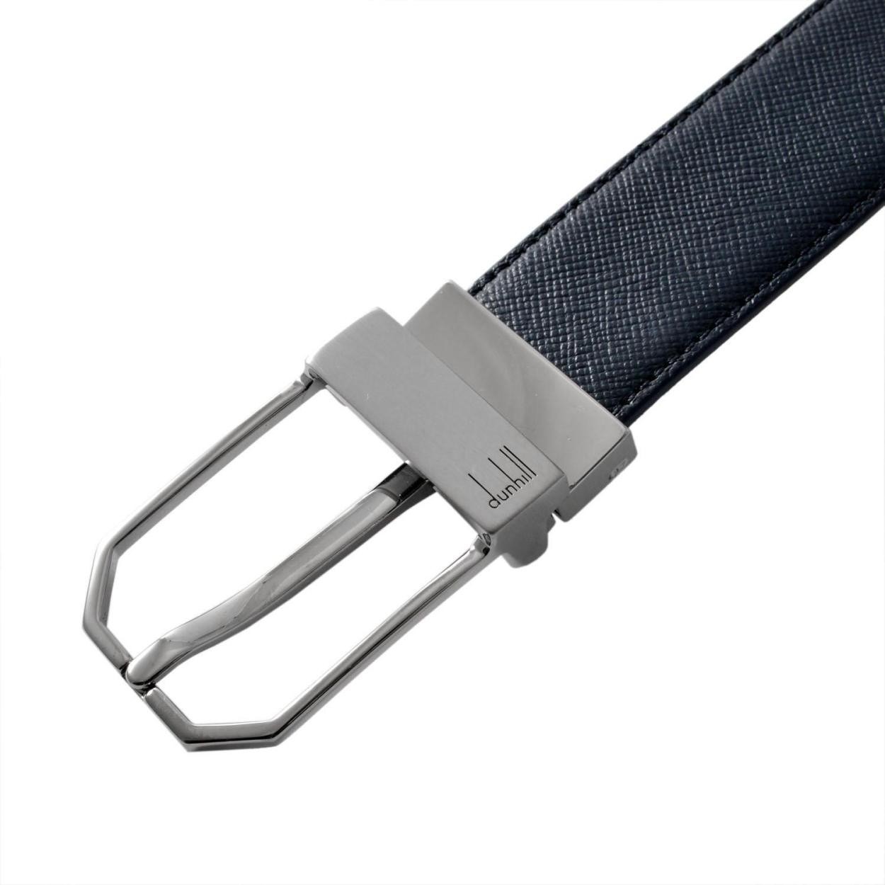 ダンヒル DUNHILL HPV227N リバーシブル メンズ ベルト (カット調節可）