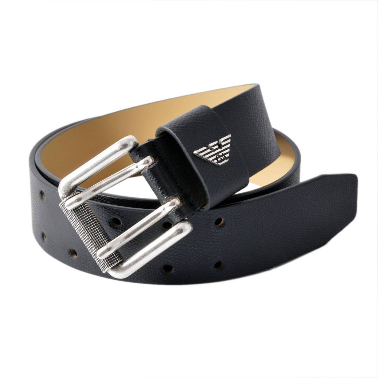 エンポリオアルマーニ EMPORIO ARMANI Y4S079 YAQ2G 81072 イーグルロゴ メンズ ベルト サイズ85