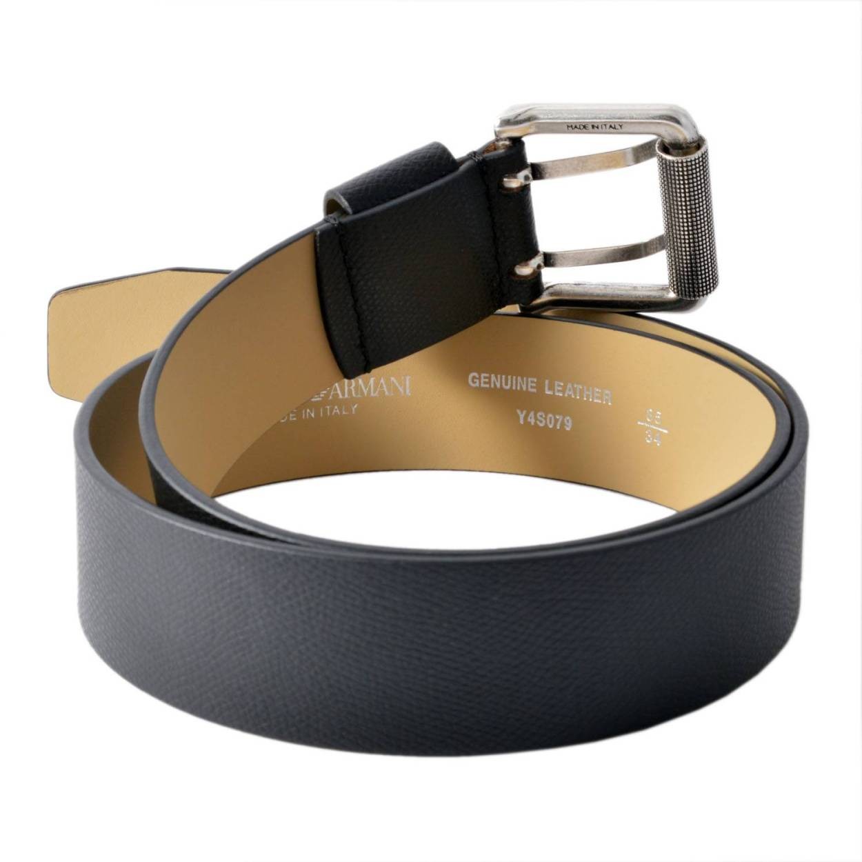 エンポリオアルマーニ EMPORIO ARMANI Y4S079 YAQ2G 81072 イーグルロゴ メンズ ベルト サイズ85