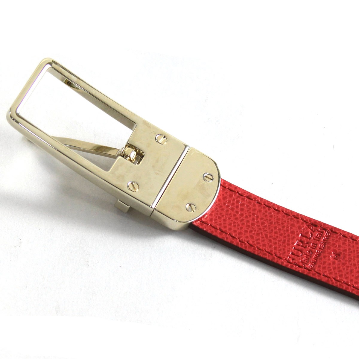 フルラ FURLA 920043 CILIEGIA+RUBY CG20 ACO リバーシブル レザー ベルト SINFONIA M BELT