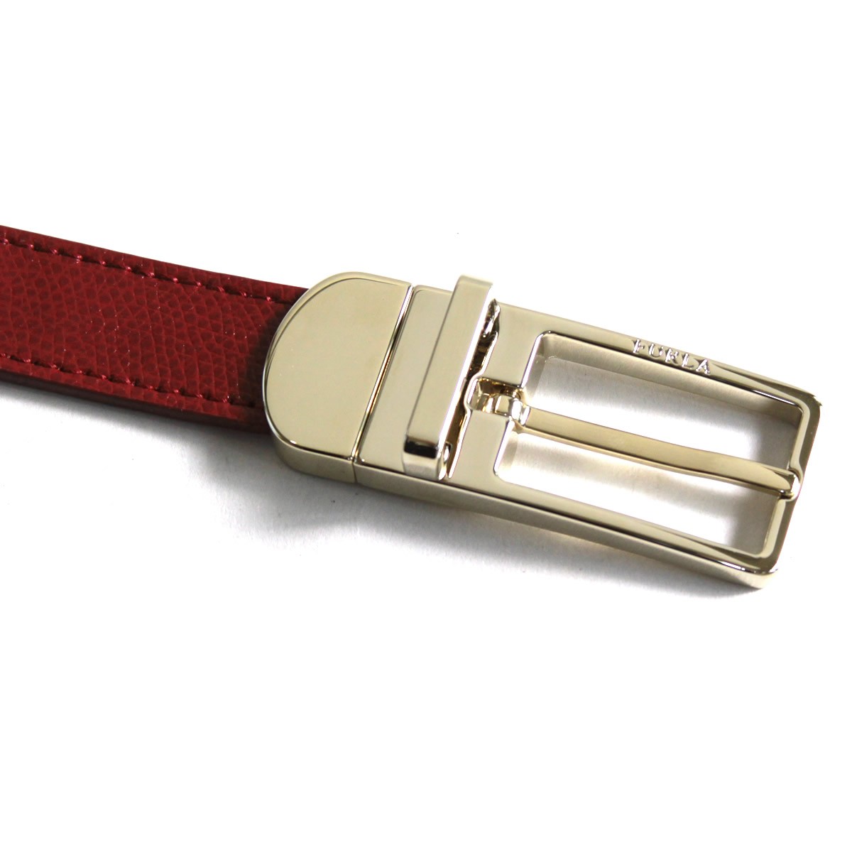 フルラ FURLA 920043 CILIEGIA+RUBY CG20 ACO リバーシブル レザー ベルト SINFONIA M BELT