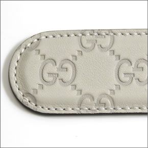 グッチ グッチシマ ハートシェープインターロッキングGバックル レディースベルト ミスティックホワイト 245856 AA61G 9022