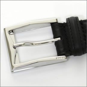 グッチ グッチシマ メンズベルト ブラック 223901 A0V1N 1000