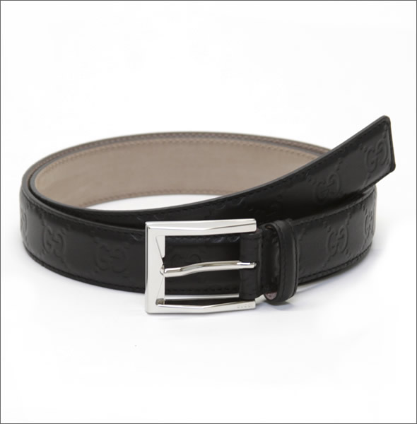 グッチ グッチシマ メンズベルト ブラック 223901 A0V1N 1000