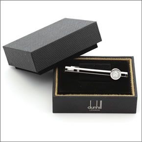 ダンヒル TIE BAR タイバー メンズ ネクタイピン シルバー  JFR1178K