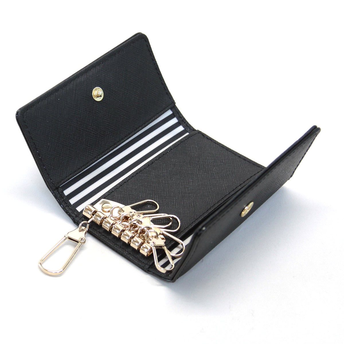 ≪訳あり・内側の金具に傷ありの為/アウトレット特価！≫ケイトスペード Kate Spade PWRU5256 438 6連キーケース バイカラー CAMERON STREET ｊax