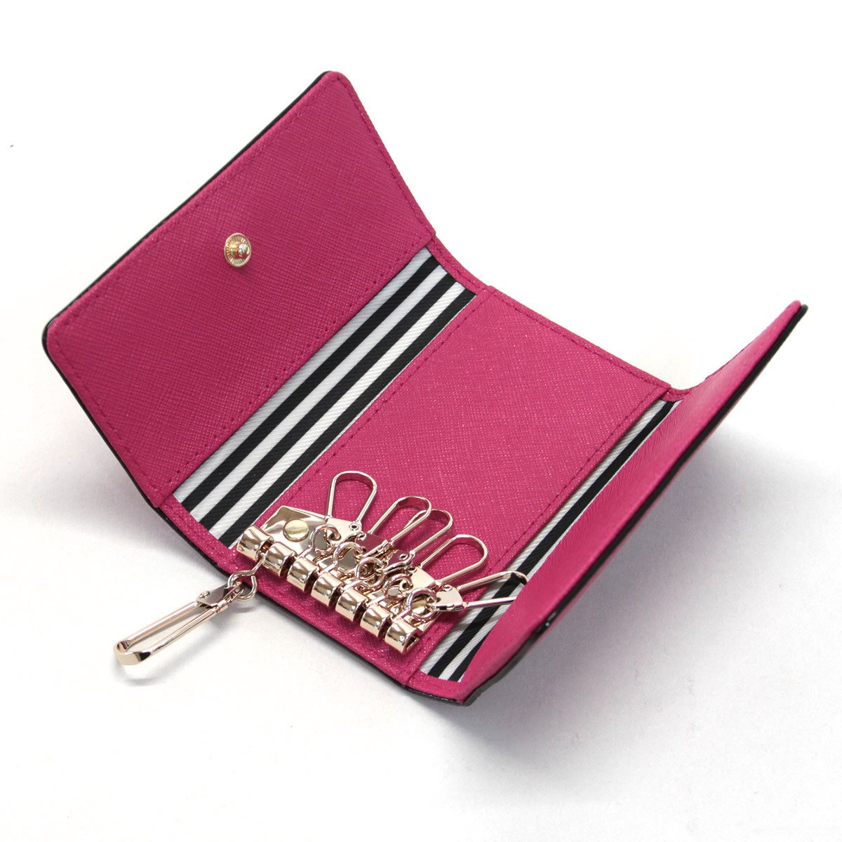 ≪訳あり・内側に汚れあり為/アウトレット特価！≫ケイトスペード Kate Spade PWRU5256 657 6連キーケース CAMERON STREET ｊax