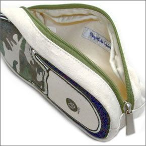 アネロ  ZH-E0212-CAMO スニーカー型 ペンケース コスメポーチ マルチ小物入れ