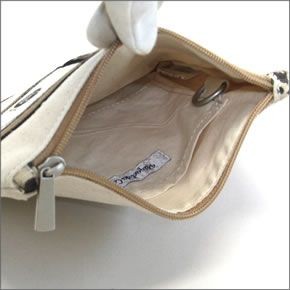 アネロ ZH-E0213-LEO  スニーカーモチーフ キャンバス生地 コスメポーチ 小物入れ