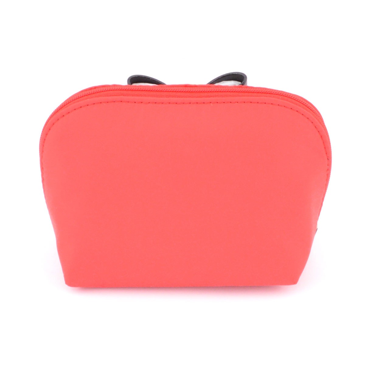 ケイトスペード Kate Spade PWRU4369 620 Modern Red/Black Renny Drive Nylon Small Annabella リボンモチーフ コスメポーチ 小物入れ