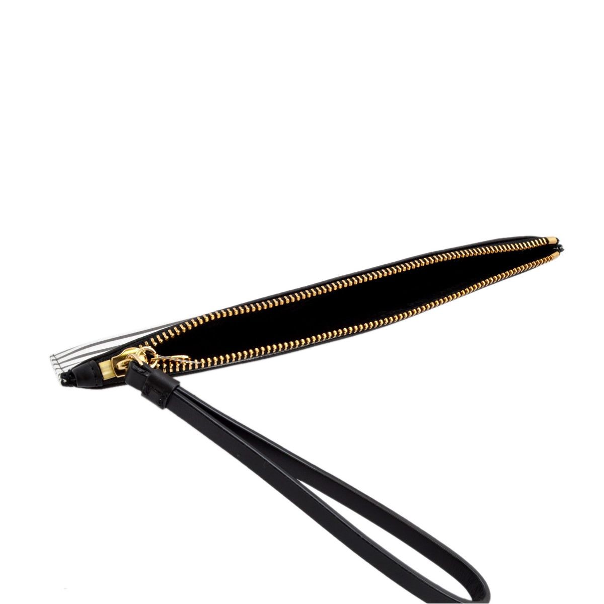 ケイトスペード Kate Spade PWRU4849 974 Multi みつばちスタッズ付 ボーダー柄 クラッチバッグ ハンドポーチ Down The Rabbit Hole Queen Bee Bella