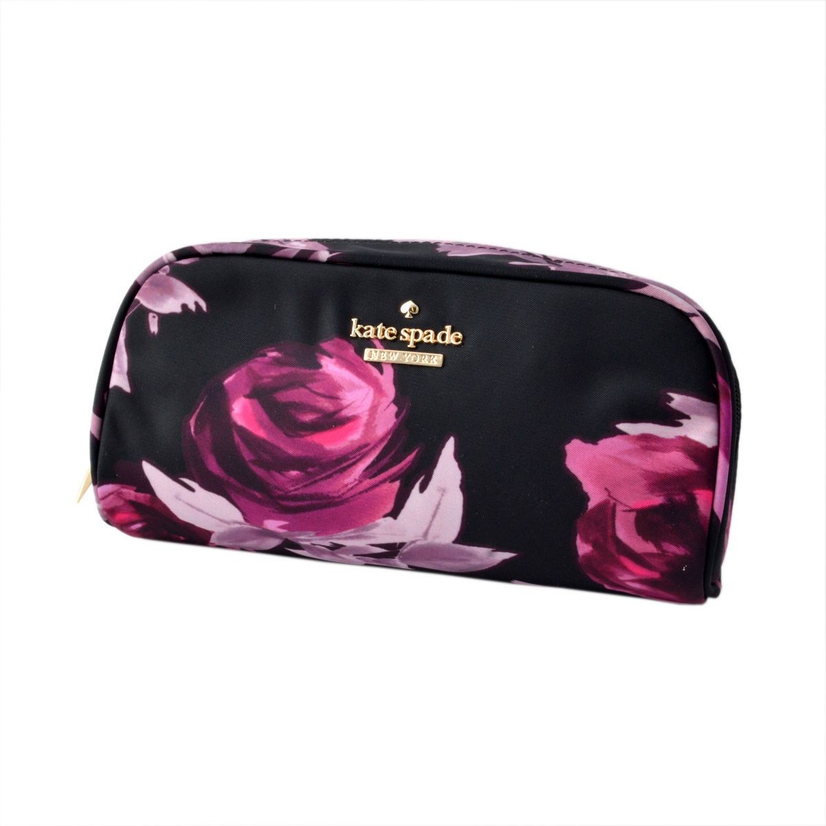 ケイトスペード Kate Spade PWRU5117 098 ローズプリント コスメポーチ 小物入れ CLASSIC NYLON berrie