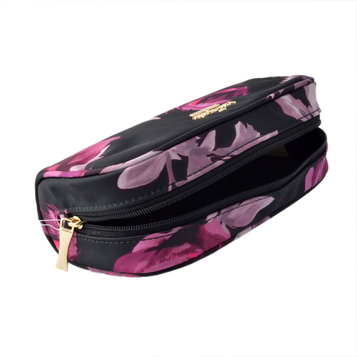 ケイトスペード Kate Spade PWRU5117 098 ローズプリント コスメポーチ 小物入れ CLASSIC NYLON berrie