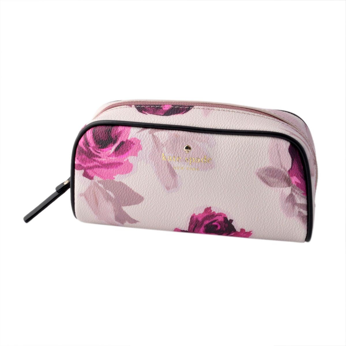 ケイトスペード Kate Spade PWRU5228 515 ローズプリント コスメポーチ 小物入れ HAWTHORNE LANE ROSES berrie