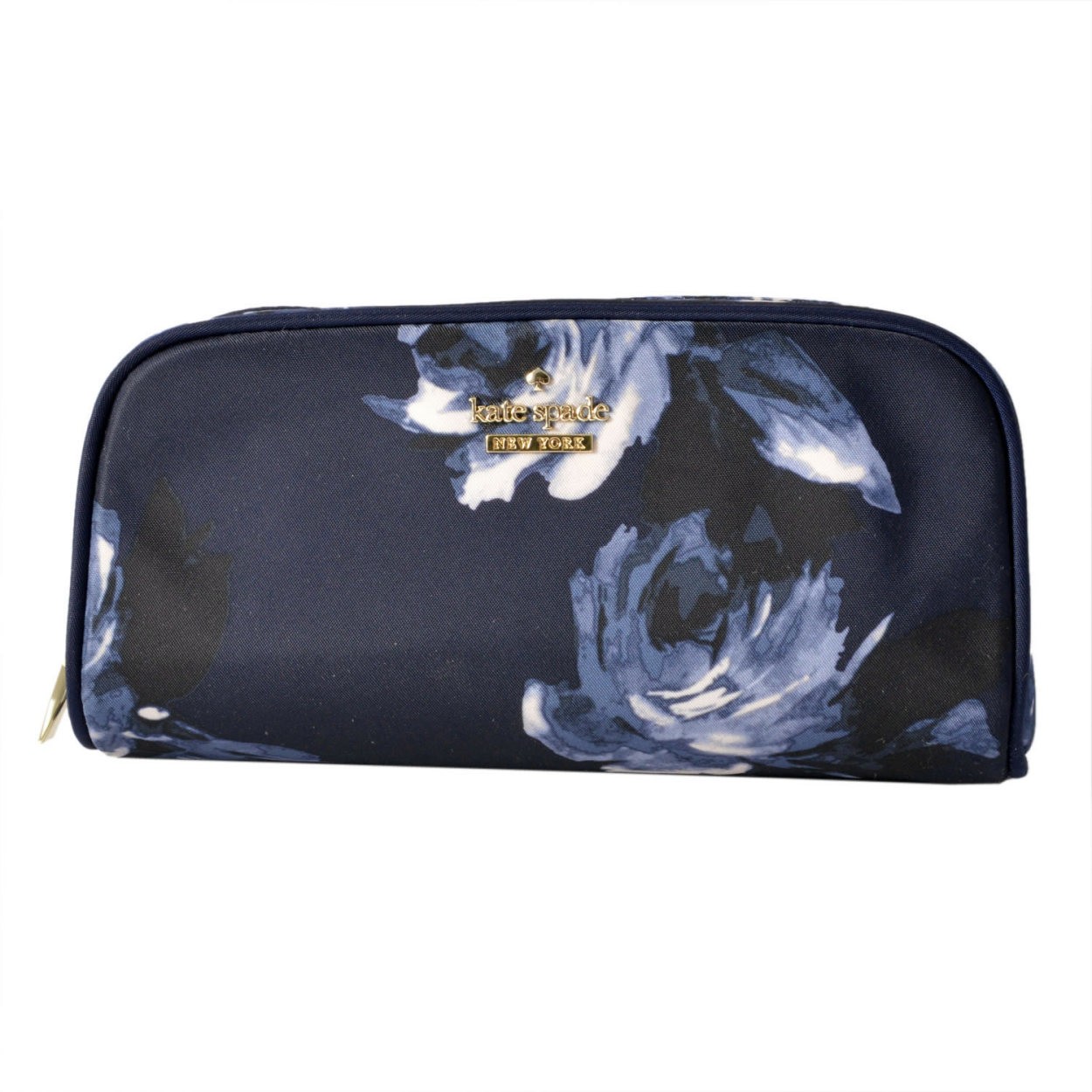ケイトスペード Kate Spade PWRU5119 458 ローズプリント コスメポーチ 小物入れ CLASSIC NYLON NIGIHT ROSE berrie